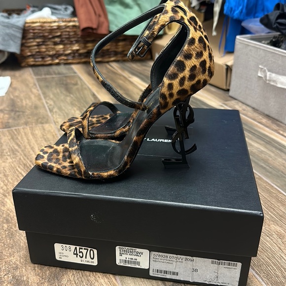 YSL CHEETAH OPYUM SANDALS - Picture 2 of 8